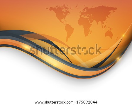 Dynamic lines of the beautiful map vector Free Vector / 4Vector