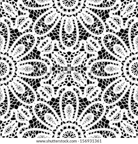 Lace Ornamental, Floral Seamless Background, Wedding Pattern ...