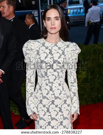 New York, NY  Monday May 04, 2015: Jennifer Connelly attends \'China: Through The Looking Glass\' Costume Institute Gala, held at the Metropolitan Museum of Art in New York City, New York.