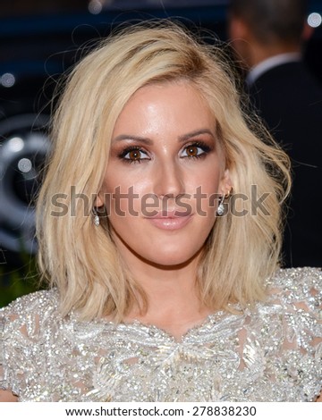 New York, NY  Monday May 04, 2015: Ellie Goulding attends \'China: Through The Looking Glass\' Costume Institute Gala, held at the Metropolitan Museum of Art in New York City, New York.