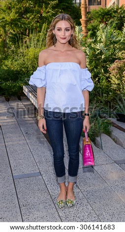 August 12, 2015 - New York, New York - Olivia Palermo attends a celebrity event on New York\'s Highline