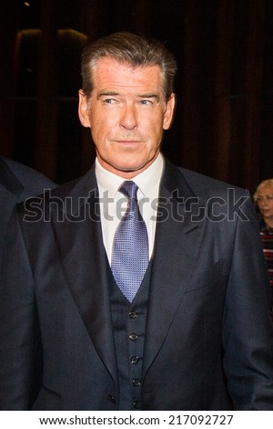 MOSCOW, RUSSIA, September, 10: Actor Pierce Brosnan. Premiere of the movie \