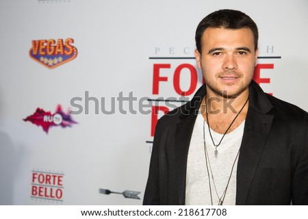 MOSCOW, RUSSIA, September, 20: Vice-President Crocus Group Emin Agalarov. Opening Restaurant Afterparty, September, 20, 2014 at Vegas  Center in Moscow, Russia
