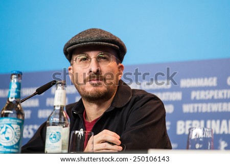 BERLIN- FEBRUARY, 05: Darren Aronofsky, Jury President. Press Conference at Hyatt Hotel, February, 05, 2015 in Berlin, Germany