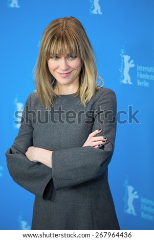 BERLIN, GERMANY - FEBRUARY 10: Marie Josee Croze attend the \'Every Thing Will Be Fine\' photocall . 65th Berlinale International Film Festival at Hyatt Hotel on February 10, 2015 in Berlin, Germany