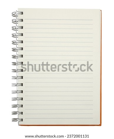 Similar – Image, Stock Photo Spiral notebook with colored pencils and with copy space for your image or text