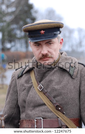 Red Army WW2. Reenacting