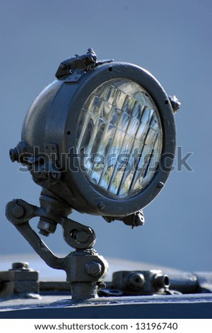 Tank Headlight Stock Photo 13196740 : Shutterstock