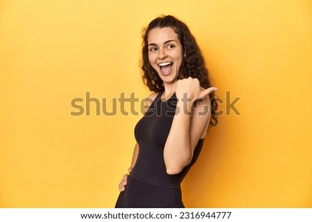 Similar – Image, Stock Photo Young sporty woman training on gymnastic rings