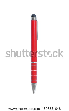 Similar – Foto Bild Roller Ball Pen Point auf blauem Hintergrund