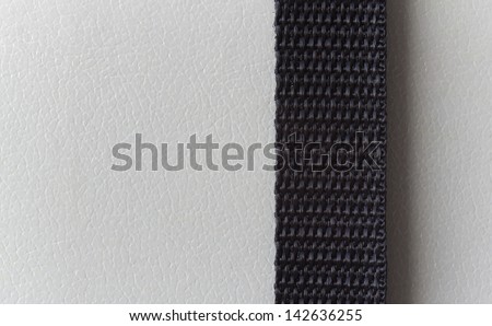 Fabric texture background picture at close range / Fabric texture background