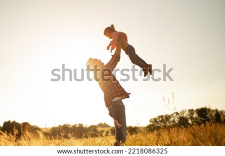 Similar – Image, Stock Photo Young man lifts his bike
