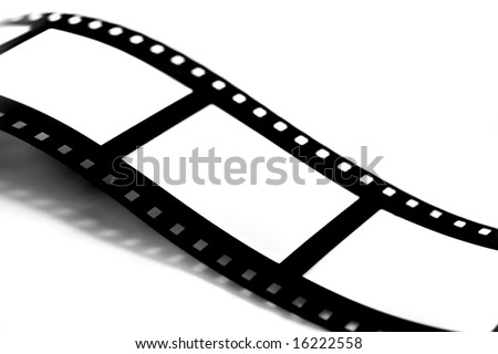 Detail Of A Black And White Film Strip Stock Photo 16222558 : Shutterstock