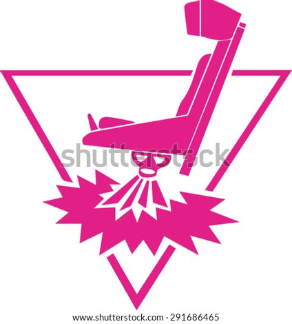 ejection seat pictogram