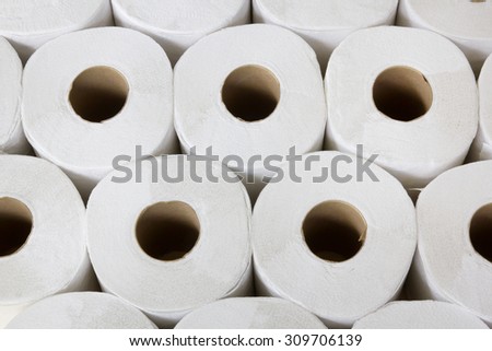 stack of tissue papers roll pattern