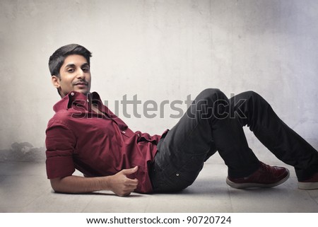 Handsome Indian Young Man Stock Photo 90720724 : Shutterstock