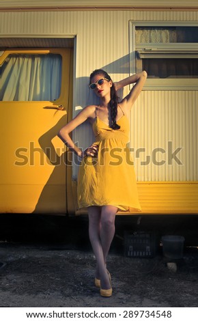 Fashion in yellow