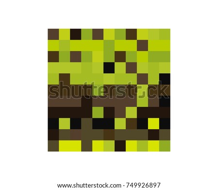 Cube symbol isolated on white - illustration