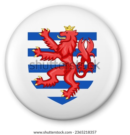 The of a Luxembourg Coat of arms