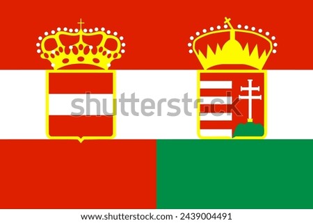 The of a Austria-Hungary flag. History symbol