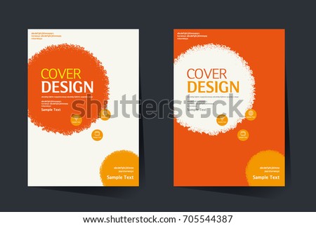book cover annual report design layout brochure catalog business