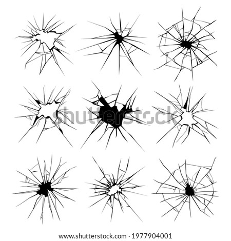 Similar – Image, Stock Photo The crack through the timbers. A reflection of the divided population.