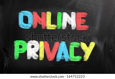 Online Privacy Concept