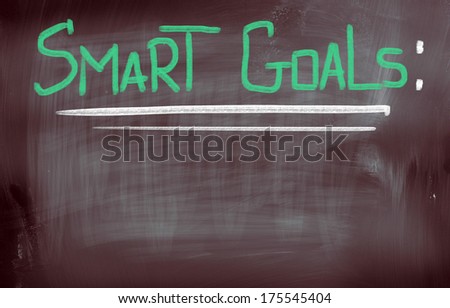 Smart Goals Concept