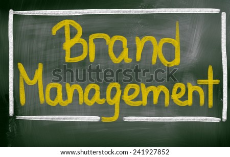 Brand Management Concept