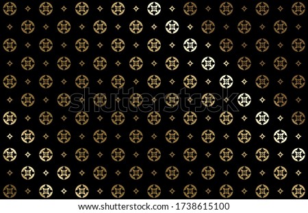 Abstract black luxury background. Vector graphic of premium golden. Fit for premium packaging design or Wallpaper, Textile printing, Luxury decorative, luxurious,  fashion design.