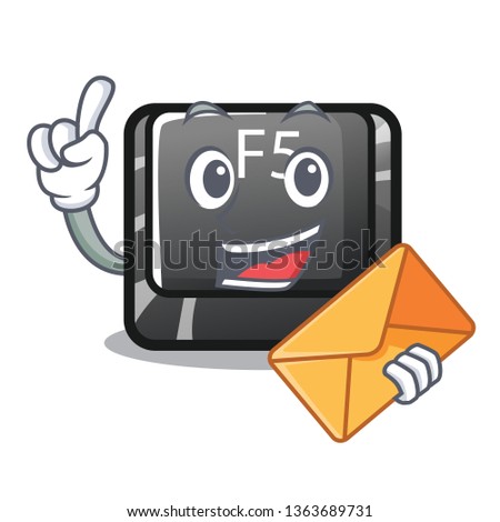 With envelope f5 installed on the mascot computer