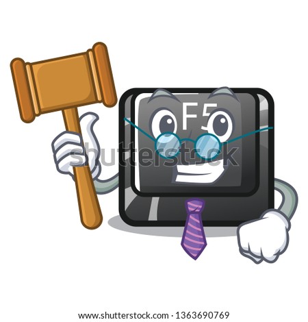 Judge longest F5 button on cartoon keyboard