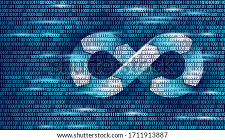 Devops software development operations infinity symbol. Programmer administration system life cycle quality. Coding building testing release monitoring. Data flow vector illustration