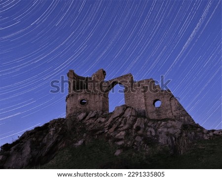 Similar – Image, Stock Photo star trail Wall (building)