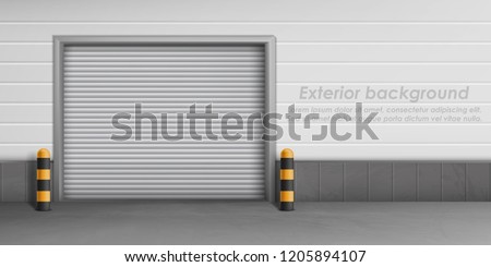 Similar – Image, Stock Photo Private parking in front of a residential building. Private. private parking for cars , Signs