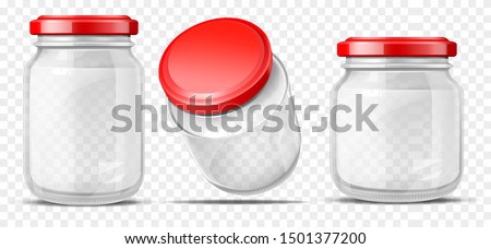 Similar – Image, Stock Photo Empty jam jar Food Jam