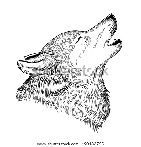 Wolf Head Outline | Free download on ClipArtMag