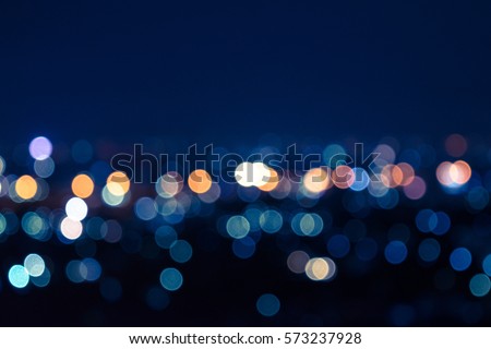 Similar – Image, Stock Photo Urban bokeh in blue and white