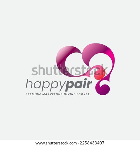 Logo is carrying here for happy lovely couples model, Jewelry ornaments collection and also overall for healthy heart foundation.
