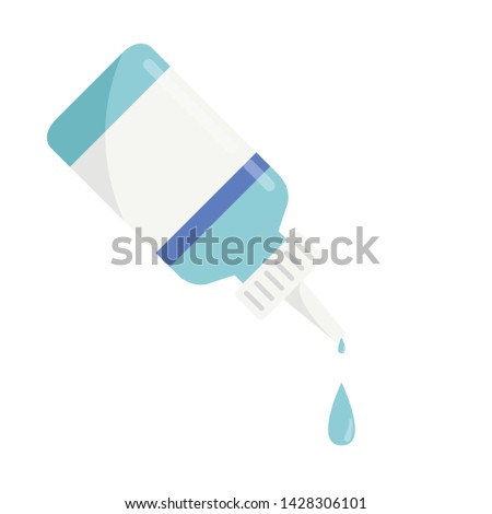Eye Drop vector. wallpaper. free space for text. background.