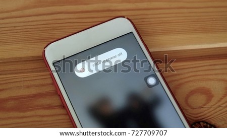 Similar – Image, Stock Photo Mobile phone off Cellphone