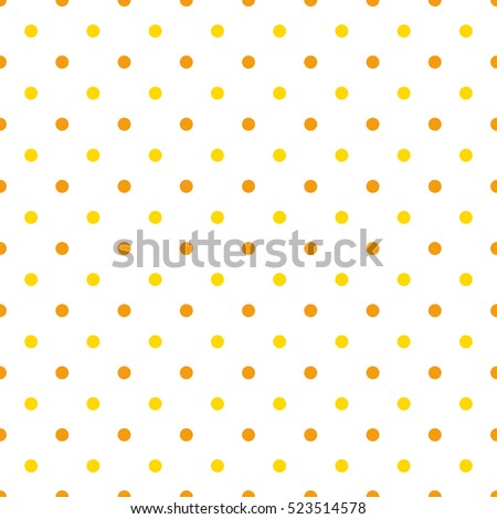 Seamless polka dot two color pattern background