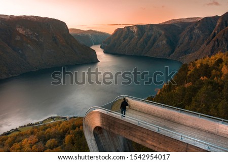 Similar – Foto Bild Aurlandsfjord