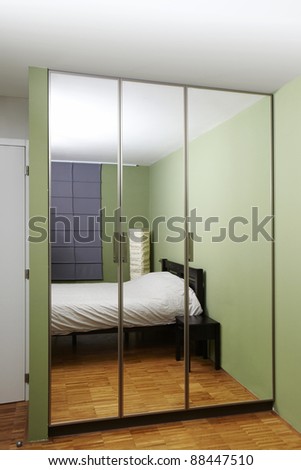 Modern apartment interior - closet