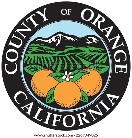 SEAL OF ORANGE COUNTY CALIFORNIA USA