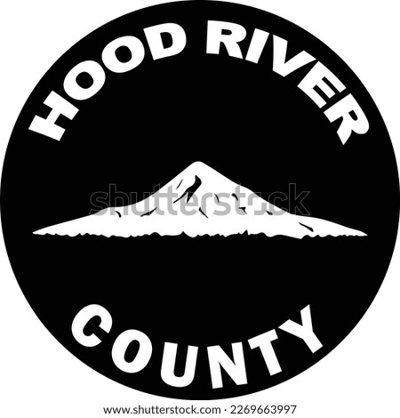 SEAL OF HOOD RIVER COUNTY OREGON USA