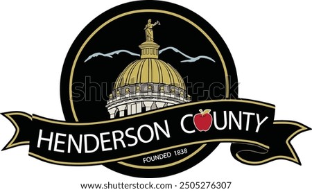 LOGO OF HENDERSON COUNTY NORTH CAROLINA USA