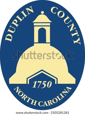 LOGO OF DUPLIN COUNTY NORTH CAROLINA USA