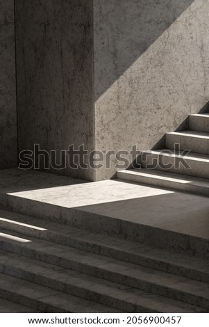 Similar – Foto Bild die Marmorstufen einer Wendeltreppe