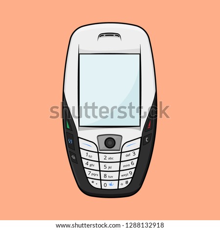 Symbian Bold Phone - Vector Design
